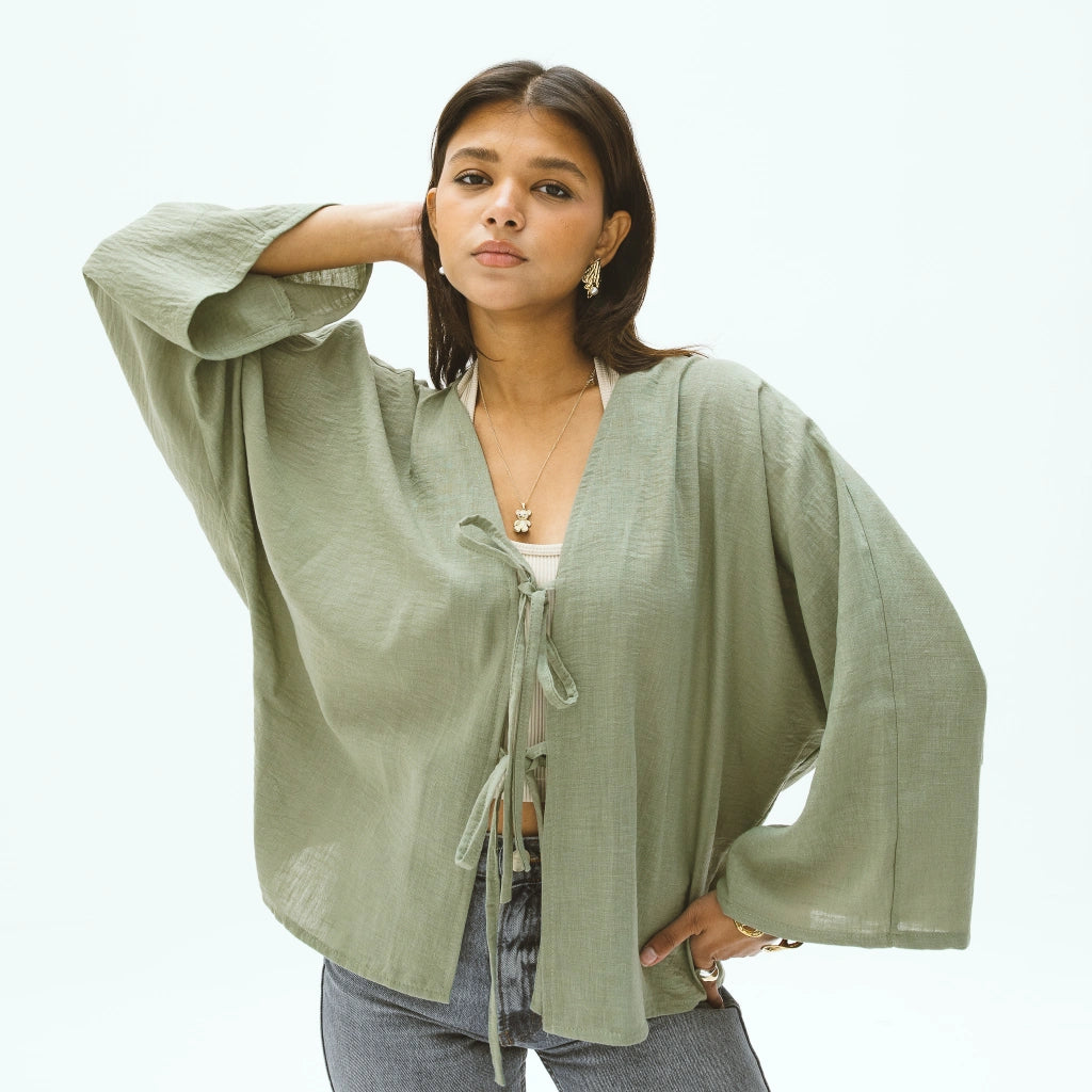 Tied-Up Shirt