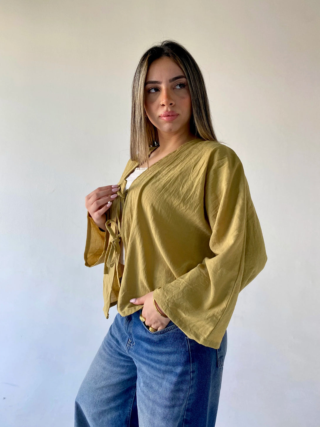 Tied-Up Shirt